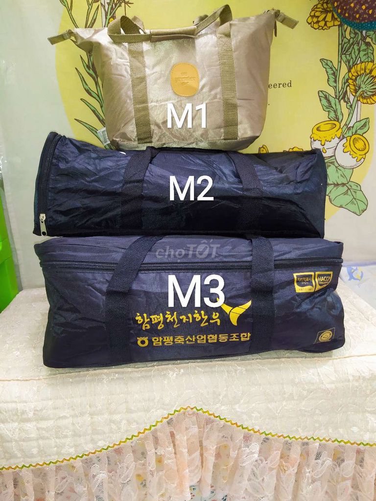Túi giữ nhiệt size cực to, nhiều mẫu (KOREA).