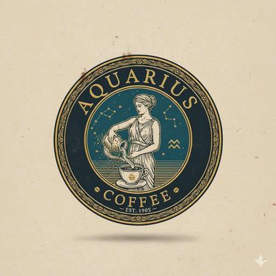 AQUARIUS COFFEE & TEA logo