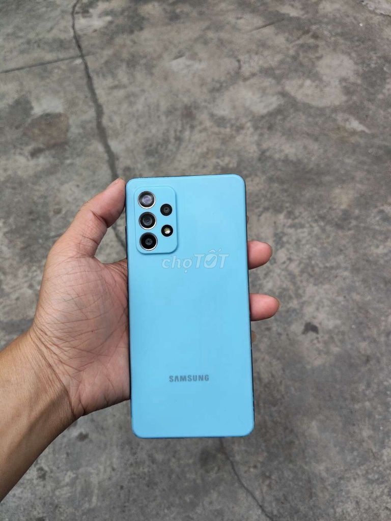 Samsung Galaxy A52 128GB Xanh. Mua bán Điện thoại tại Quận Bình Tân Tp Hồ Chí Minh được đăng bởi thái  hình 1