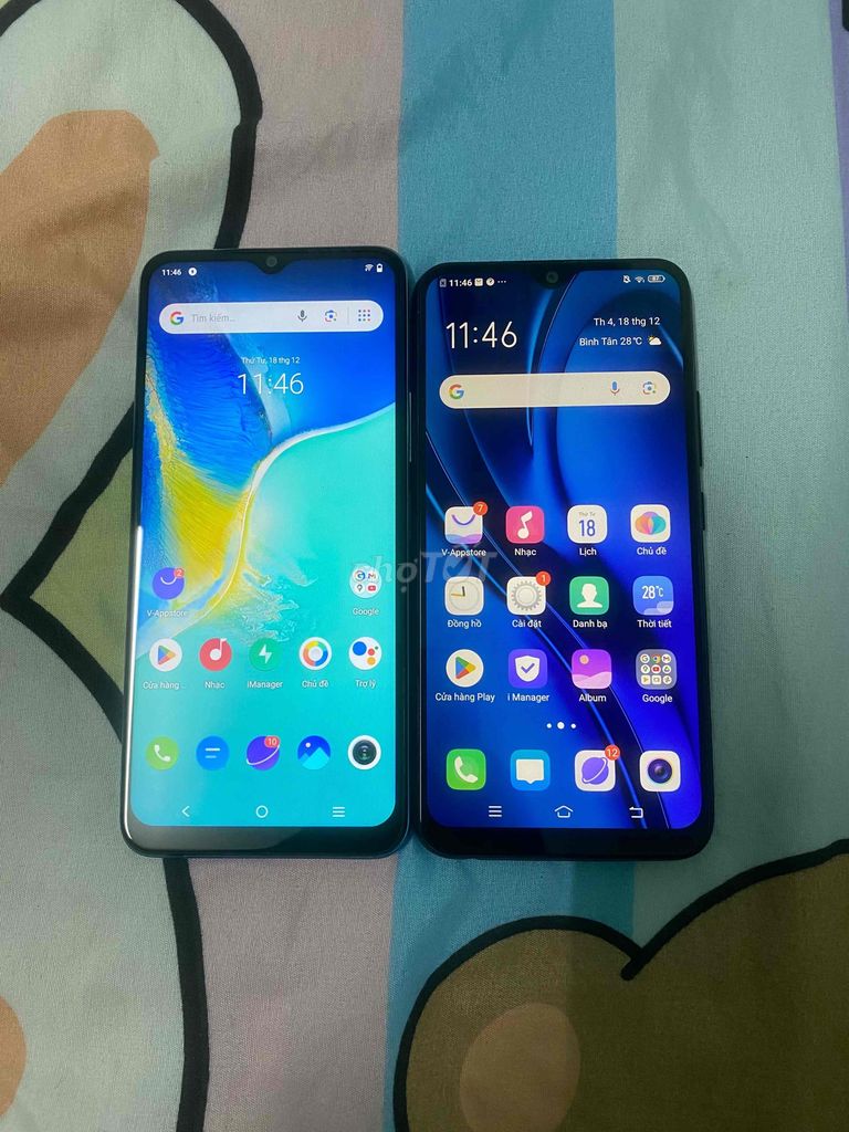 Vivo u10 4/64 1tr50, y15s 3/32 1tr50 full cn k lỗi