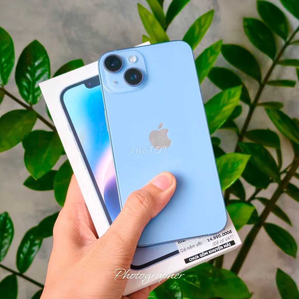 Apple iPhone 14 128GB Xanh Likenew Fullbox. Mua bán Điện thoại tại Quận Bình Thạnh Tp Hồ Chí Minh được đăng bởi Hội Đồ Điện Tử hình 1