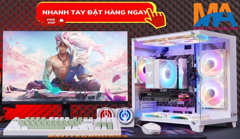 Xả kho bộ PC H310\i5 kèm màn 24 chiến game ngon. Mua bán Máy tính để bàn tại Quận Tây Hồ Hà Nội được đăng bởi Nguyễn Ngọc Khánh hình 1