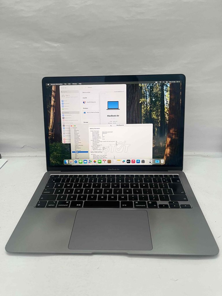 MacBook Air M1 Ram 16GB Ssd 256GB. Mua bán Laptop tại Quận Sơn Trà Đà Nẵng được đăng bởi BƠ BƯ Macbook Cũ hình 1
