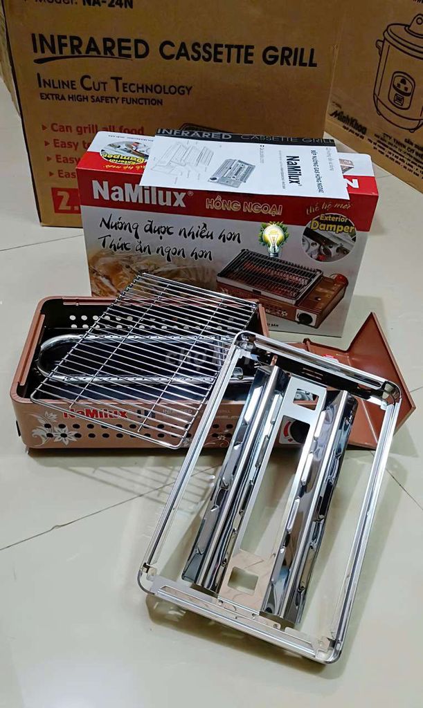 Bếp nướng hồng ngoại Namilux NA-24N. Mua bán Bếp, lò, đồ điện nhà bếp tại Thành phố Rạch Giá Kiên Giang được đăng bởi Nhã Đan hình 1