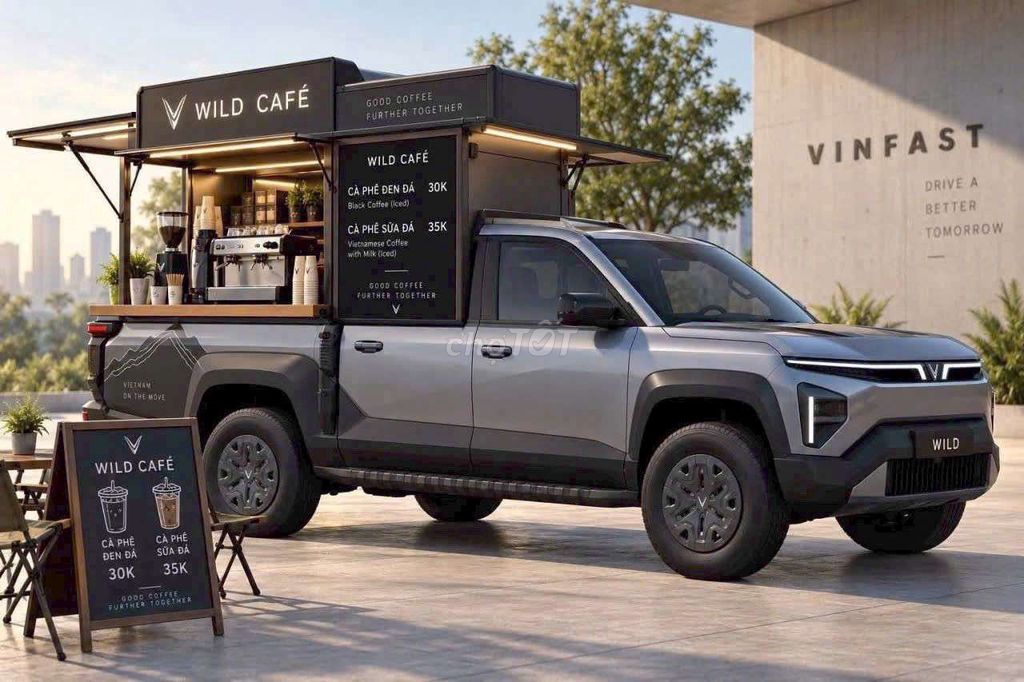 Пикап VinFast VF Wild серый
