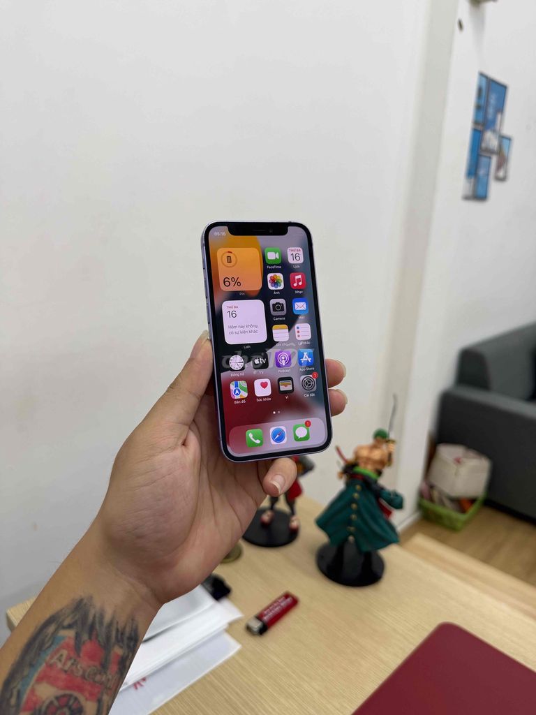 Apple iPhone 12 Mini QTE 64GB ios 15 Main Màn Zin. Mua bán Điện thoại tại Quận Đống Đa Hà Nội được đăng bởi Hà Nội Mobile Bao Duyệt Nợ Xấu hình 1