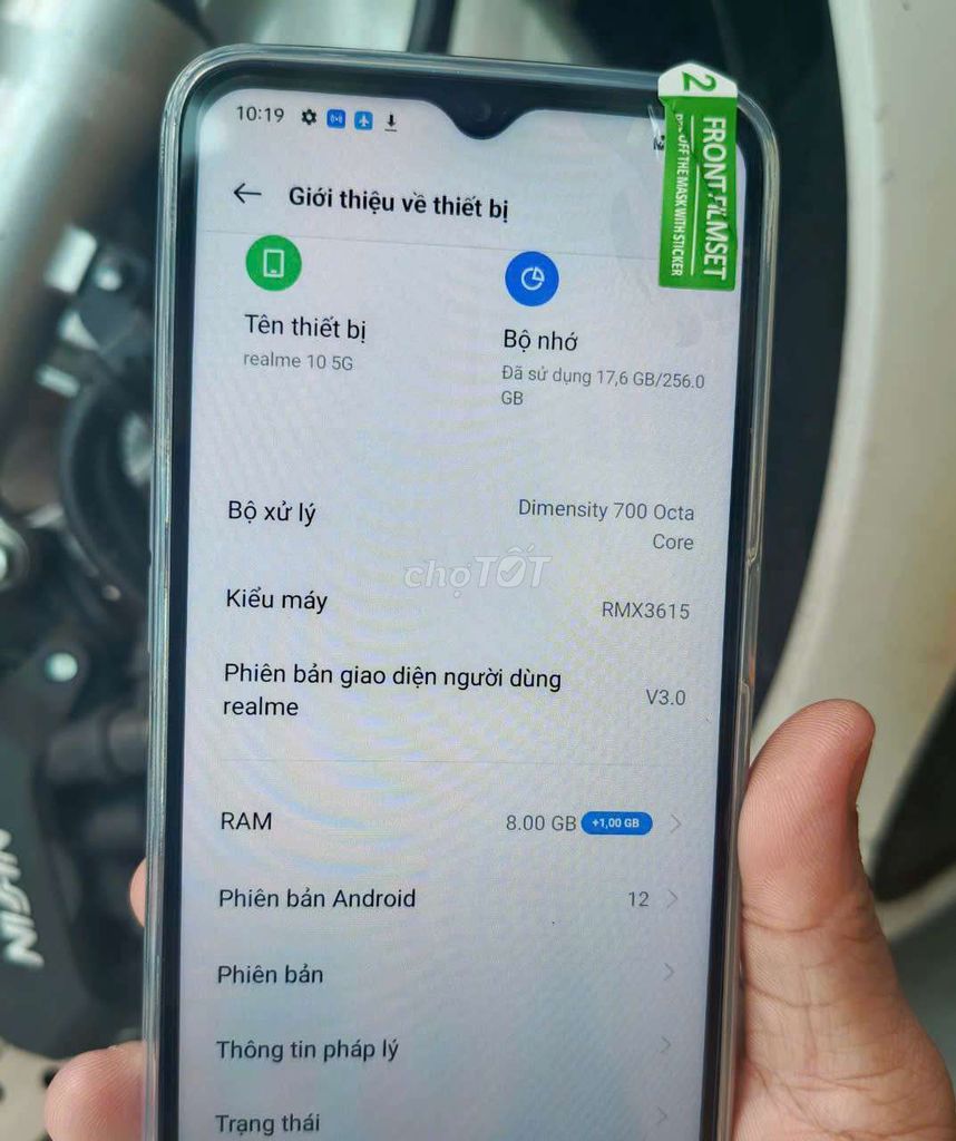 Realme 10(8/256) mạnh mượt. Mua bán Điện thoại tại Quận 7 Tp Hồ Chí Minh được đăng bởi Điện thoại giá tốt hình 4