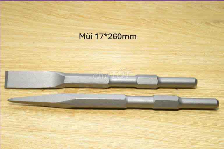 Mũi đục kim loại 17*260mm. Mua bán Đồ chuyên dụng, Giống nuôi trồng tại Huyện Hoài Đức Hà Nội được đăng bởi tiểu bảo hình 1