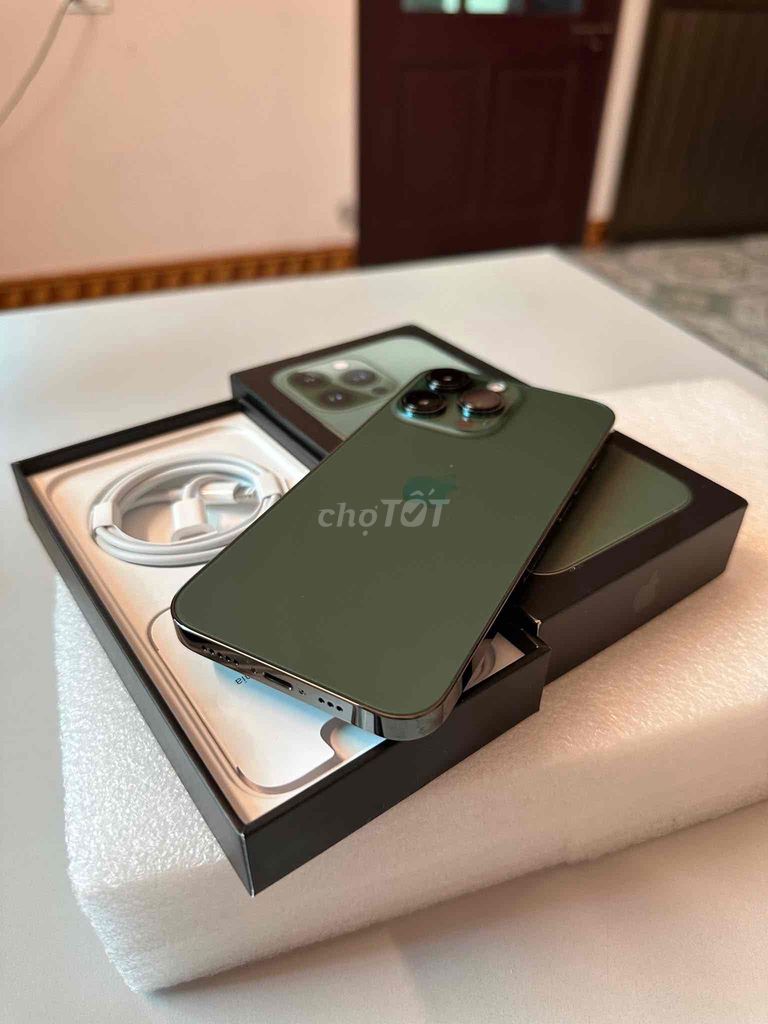 iPhone 13 Pro Max 1TB GREEN FULLBOX APPLE 2025. Mua bán Điện thoại tại Quận 10 Tp Hồ Chí Minh được đăng bởi iStockHCM hình 1