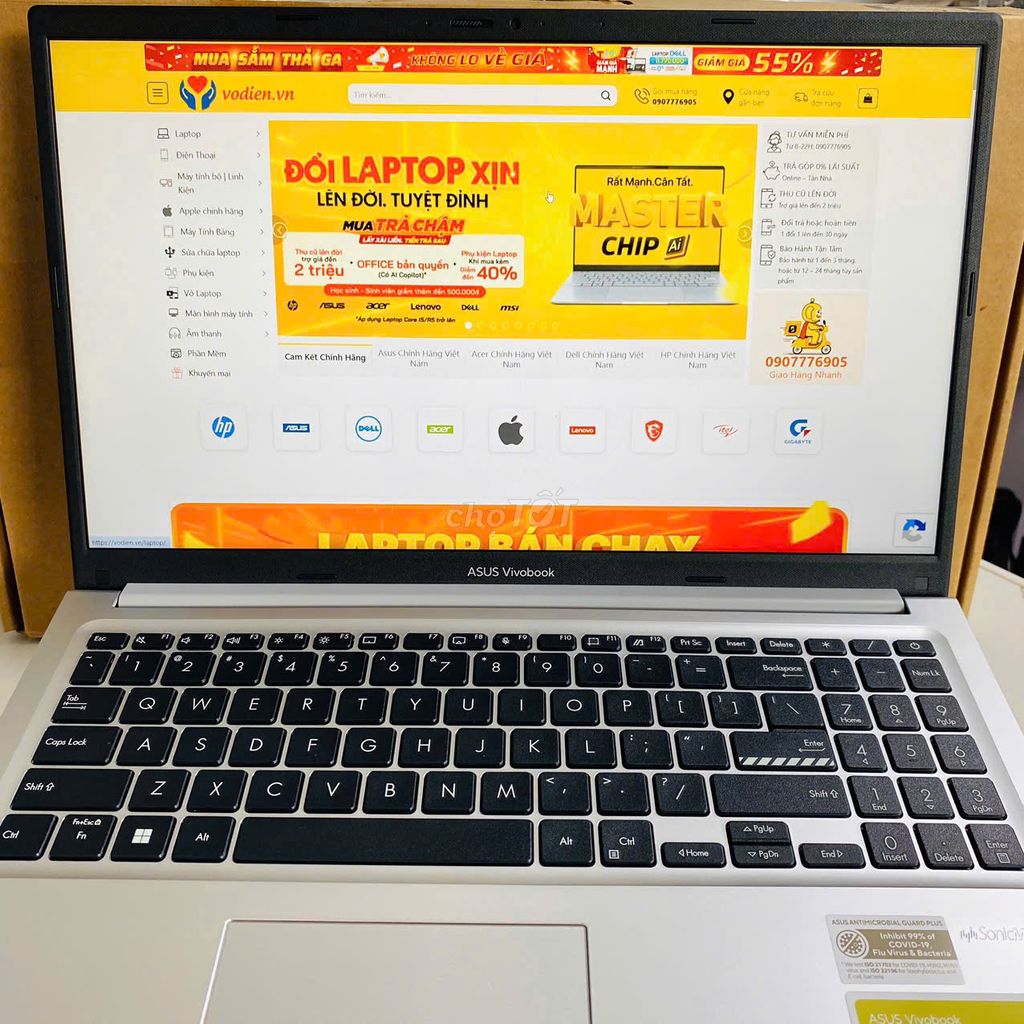 Asus Vivobook 15 X1502VA i5-13420H 16G/512GB Win11. Mua bán Laptop tại Quận Ninh Kiều Cần Thơ được đăng bởi Võ Diện hình 1
