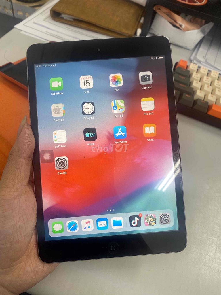 Apple iPad mini 2 64GB Xám Hỏng màn hình. Mua bán Máy tính bảng tại Quận Cẩm Lệ Đà Nẵng được đăng bởi Hduy Nguyen hình 1