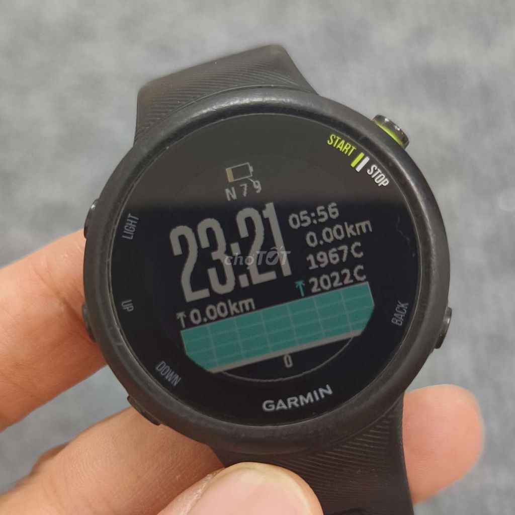 Garmin Forerunner 45 Đen 42mm. Mua bán Thiết bị đeo thông minh tại Quận Ba Đình Hà Nội được đăng bởi Trần Đình Thiêm hình 1