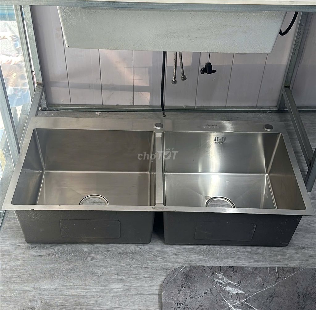 CHẬU RỬA CHÉN INOX 304 MỜ CHÍNH HÃNG (THANH LÝ). Mua bán Thiết bị vệ sinh, nhà tắm tại Huyện Hóc Môn Tp Hồ Chí Minh được đăng bởi Thiết bị vệ sinh hình 1