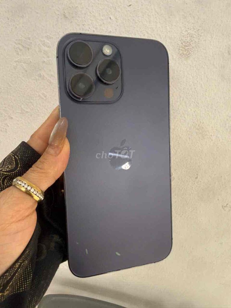 Apple iPhone 14 Pro Max 512GB Tím zin báo cam. Mua bán Điện thoại tại Quận Hai Bà Trưng Hà Nội được đăng bởi doan kim ly hình 1