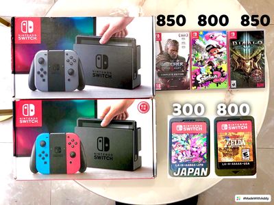 0947700818 - Nintendo Switch v1 Fullbox