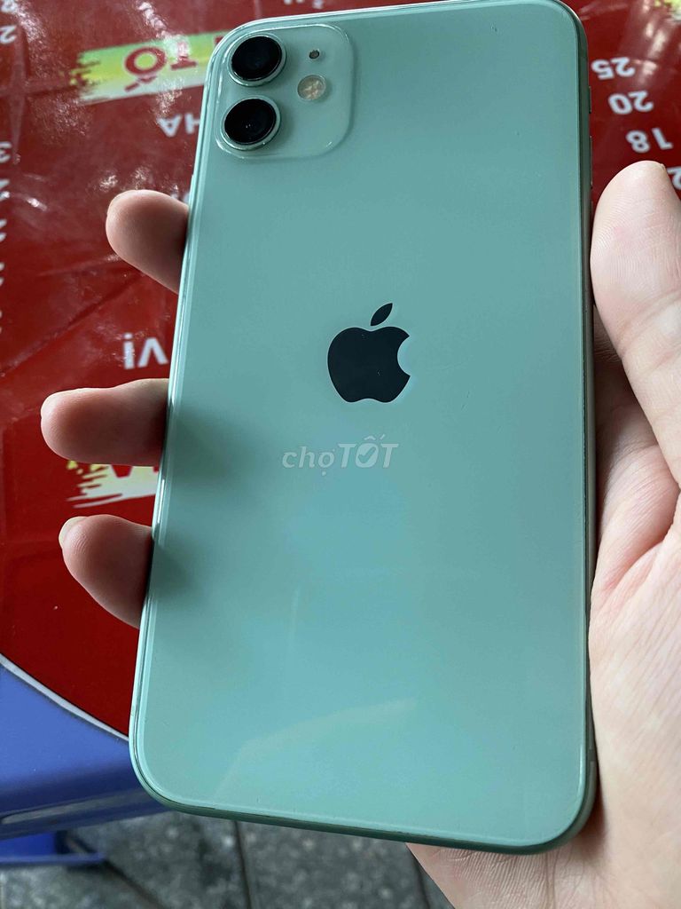 iPhone 11 128GB Xanh lá VN/A. Mua bán Điện thoại tại Quận Cái Răng Cần Thơ được đăng bởi Khanh hình 1