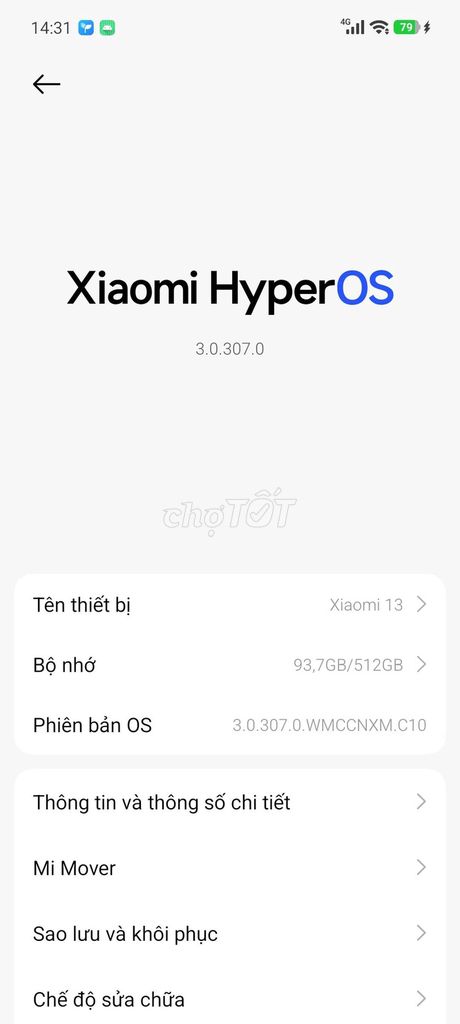 Xiaomi 13 12GB/512GB xanh ngọc. Mua bán Điện thoại tại Huyện Yên Mô Ninh Bình được đăng bởi nb hình 1
