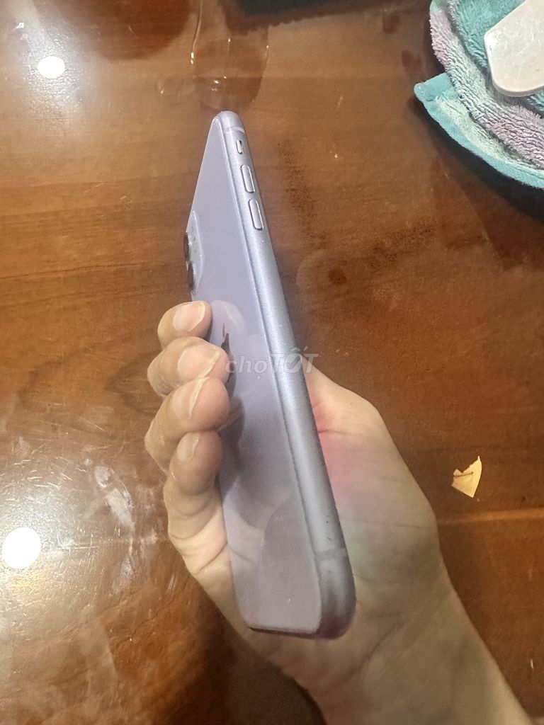 iPhone 11 128GB Tím, quốc tế, máy đẹp. Mua bán Điện thoại tại Quận 3 Tp Hồ Chí Minh được đăng bởi Nguyễn công tra hình 1