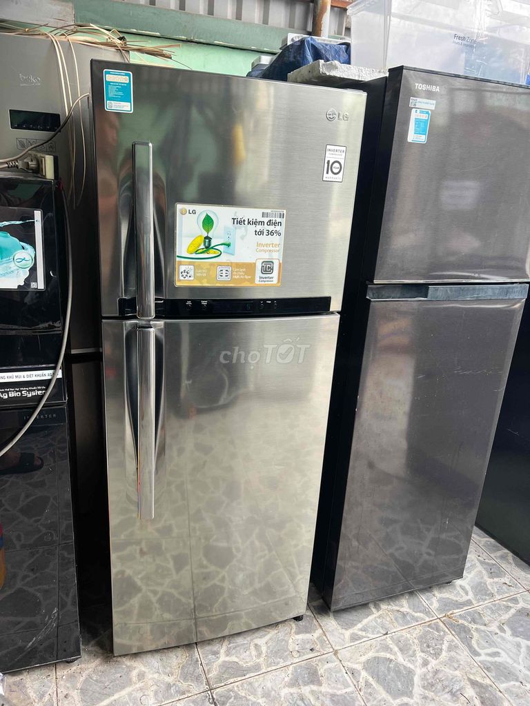 Tủ lạnh LG Inverter 300L Bạc tiết kiệm điện. Mua bán Tủ lạnh tại Thành phố Thủ Đức Tp Hồ Chí Minh được đăng bởi vệ sinh công nghiệp văn phú hình 1