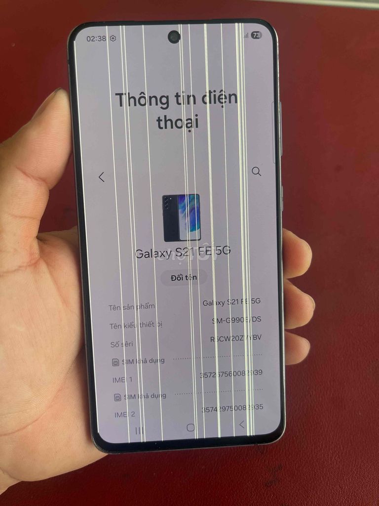 Samsung S21 FE 5G Xám. Mua bán Điện thoại tại Huyện Nhơn Trạch Đồng Nai được đăng bởi Điện Thoại Cũ hình 1