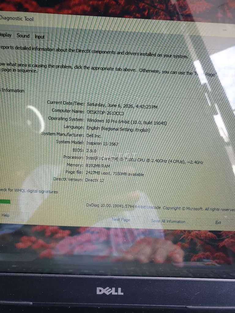 Dell Inspiron 15 i3-7100U 8GB/578GB. Mua bán Laptop tại Thành phố Huế Thừa Thiên Huế được đăng bởi Nhân hình 1