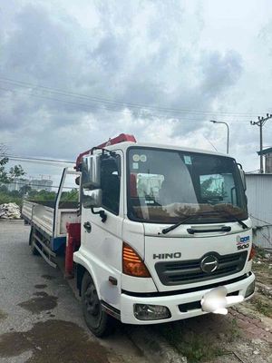 Xe cẩu 5 tấn HINO FC thùng 6,1m - Ga Cơ - Chạy Ít. Mua bán Xe tải, xe ben tại   được đăng bởi Mr. An