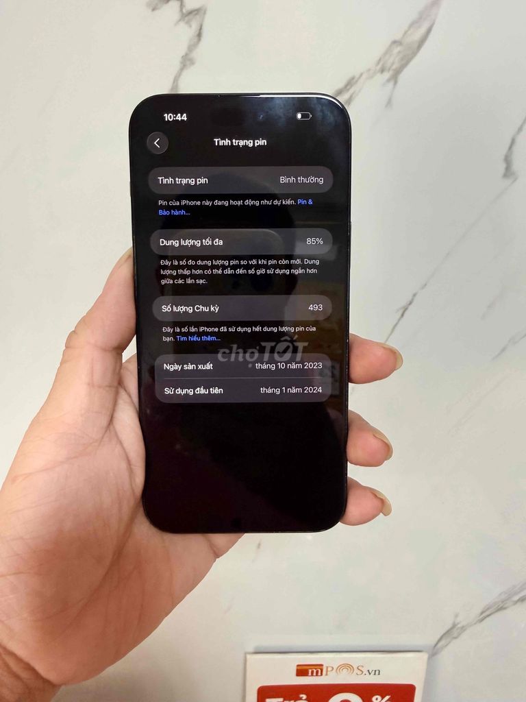 Iphone 15 Plus 128gb Đen Qte Mã LL Esim zin áp. Mua bán Điện thoại tại Quận 6 Tp Hồ Chí Minh được đăng bởi Laptop Phương Nghi hình 1