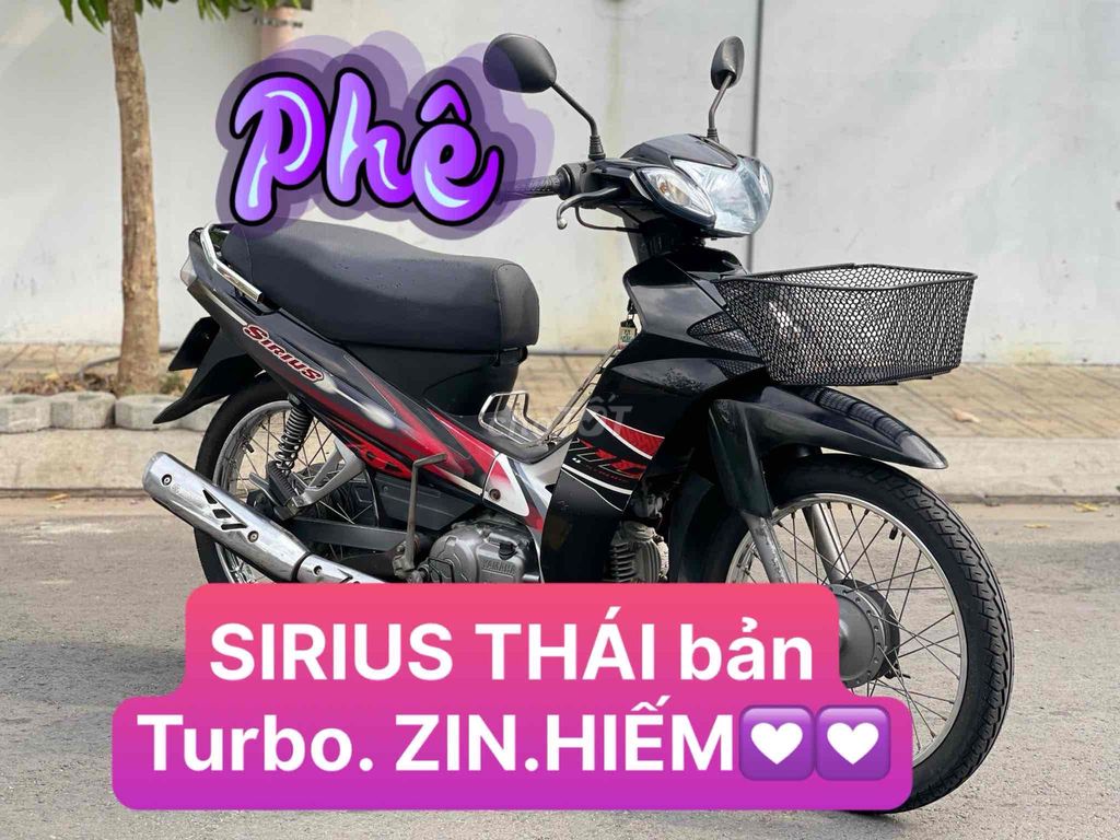 [XE THÁI]💢 Yamaha SIRIUS 2007 Thái cóTURBO💟ZIN100%