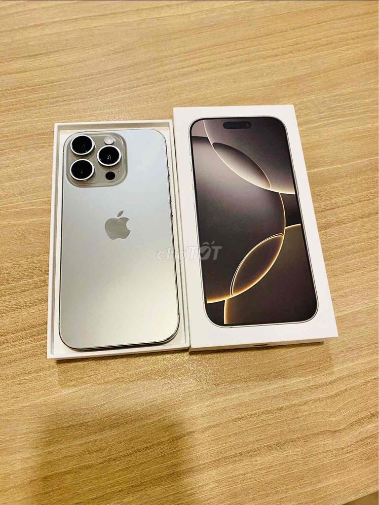 iPhone 16 Pro 128GB TiTan FULLBOX NEW APPLE 2026. Mua bán Điện thoại tại Quận 10 Tp Hồ Chí Minh được đăng bởi iStockHCM hình 1
