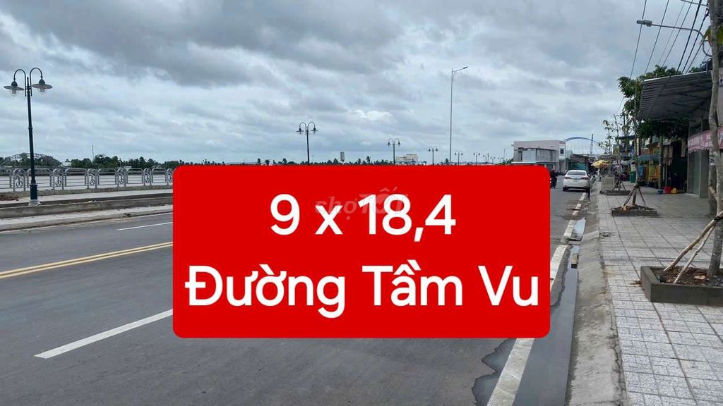 BÁN ĐẤT MẶT TIỀN - ĐƯỜNG TẦM VU