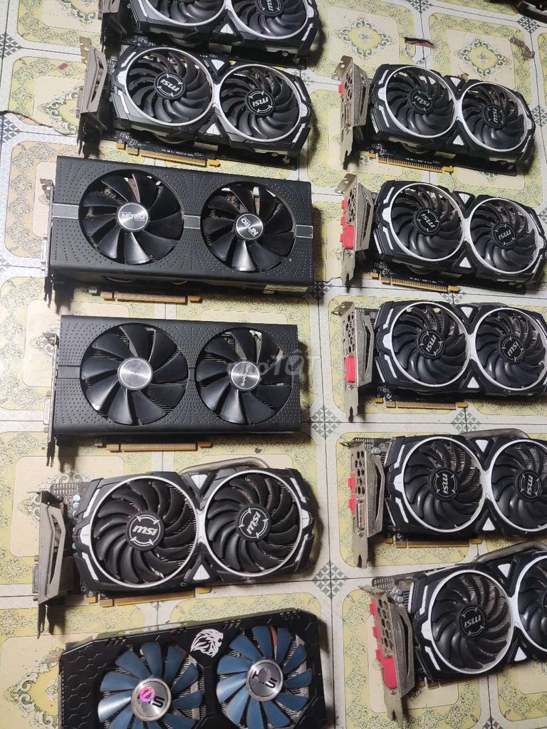 Rx470 4gb zin tem tháo dàn. Bao tốc lên hình.