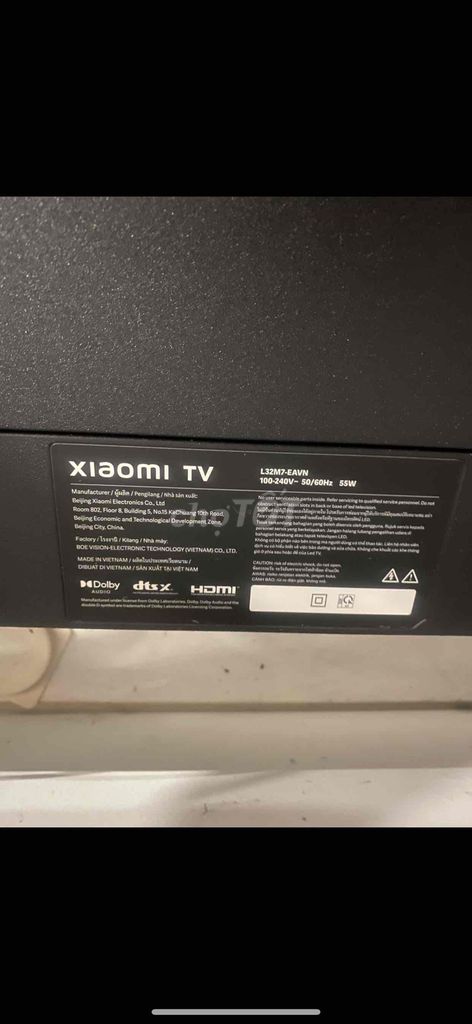 Tivi Xiaomi L32M7-EAVN. Mua bán Tivi, Âm thanh tại Quận 7 Tp Hồ Chí Minh được đăng bởi My Hanh hình 1