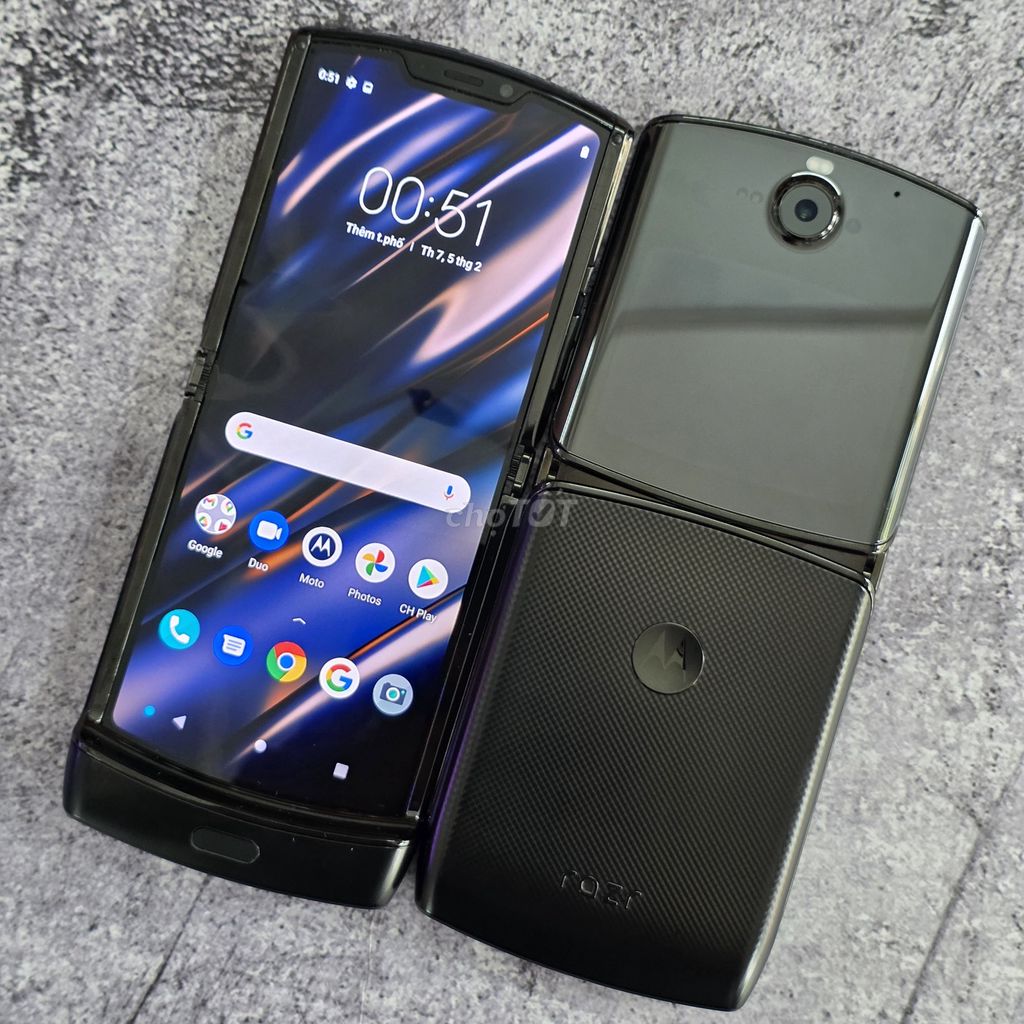 Motorola Razr 2019 Đen. Mua bán Điện thoại tại Quận Thanh Khê Đà Nẵng được đăng bởi Cửa Hàng Vietphones Store hình 1