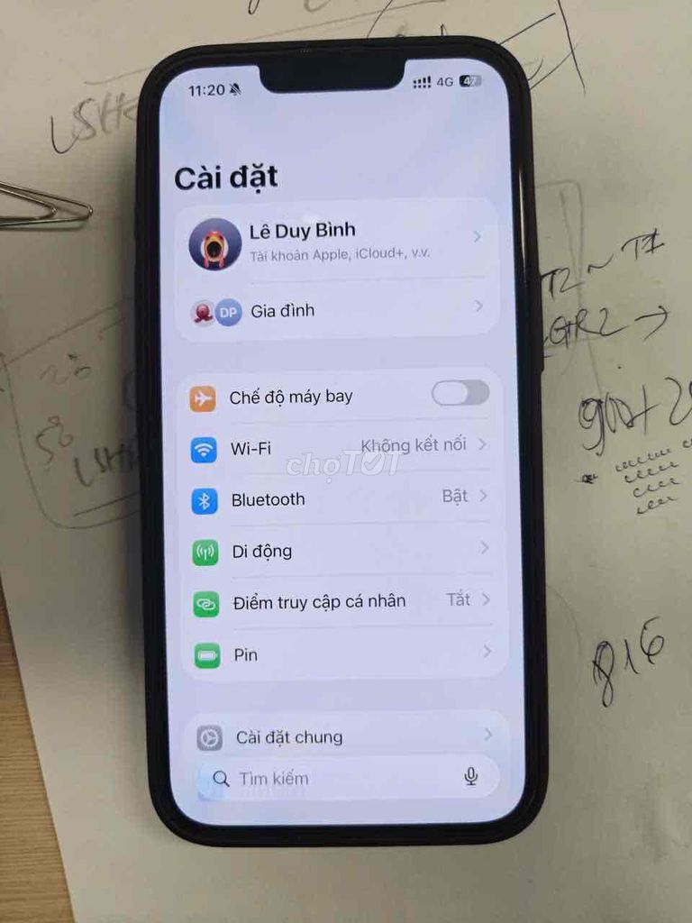Apple iPhone 16e 128GB Đen Đã sử dụng. Mua bán Điện thoại tại Quận Cầu Giấy Hà Nội được đăng bởi Bình Lê hình 1