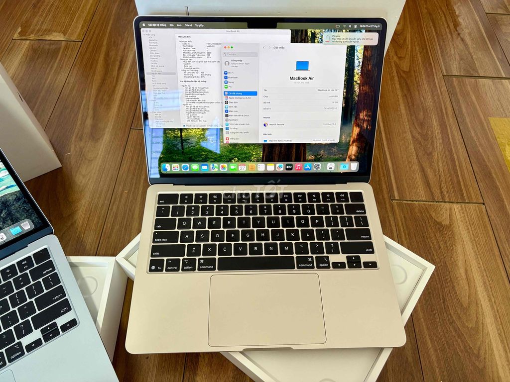 Macbook Air M4 16GB/256GB Vn Fullbox 03/2027. Mua bán Laptop tại Quận Đống Đa Hà Nội được đăng bởi Quý Hoàng hình 1