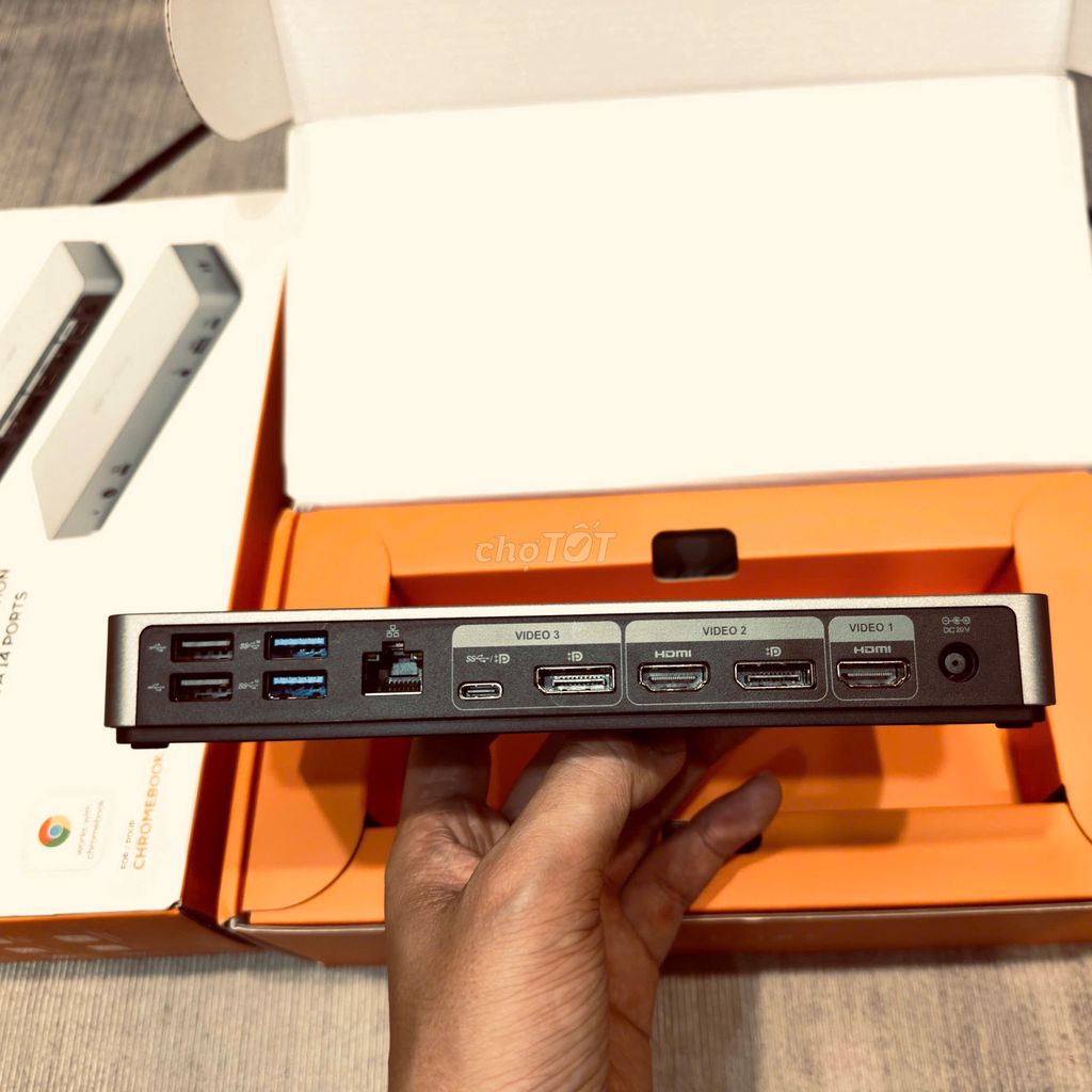 Docking Station Hyper HD-GD1000. Mua bán Phụ kiện (Màn hình, Chuột...) tại Quận 10 Tp Hồ Chí Minh được đăng bởi Trần Bảo Anh hình 1