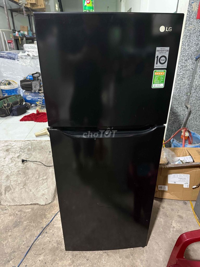 Tủ lạnh LG GN-L205WB Đen 187 lít. Mua bán Tủ lạnh tại Huyện Bàu Bàng Bình Dương được đăng bởi Điện Lạnh Bàu Bàng  hình 1