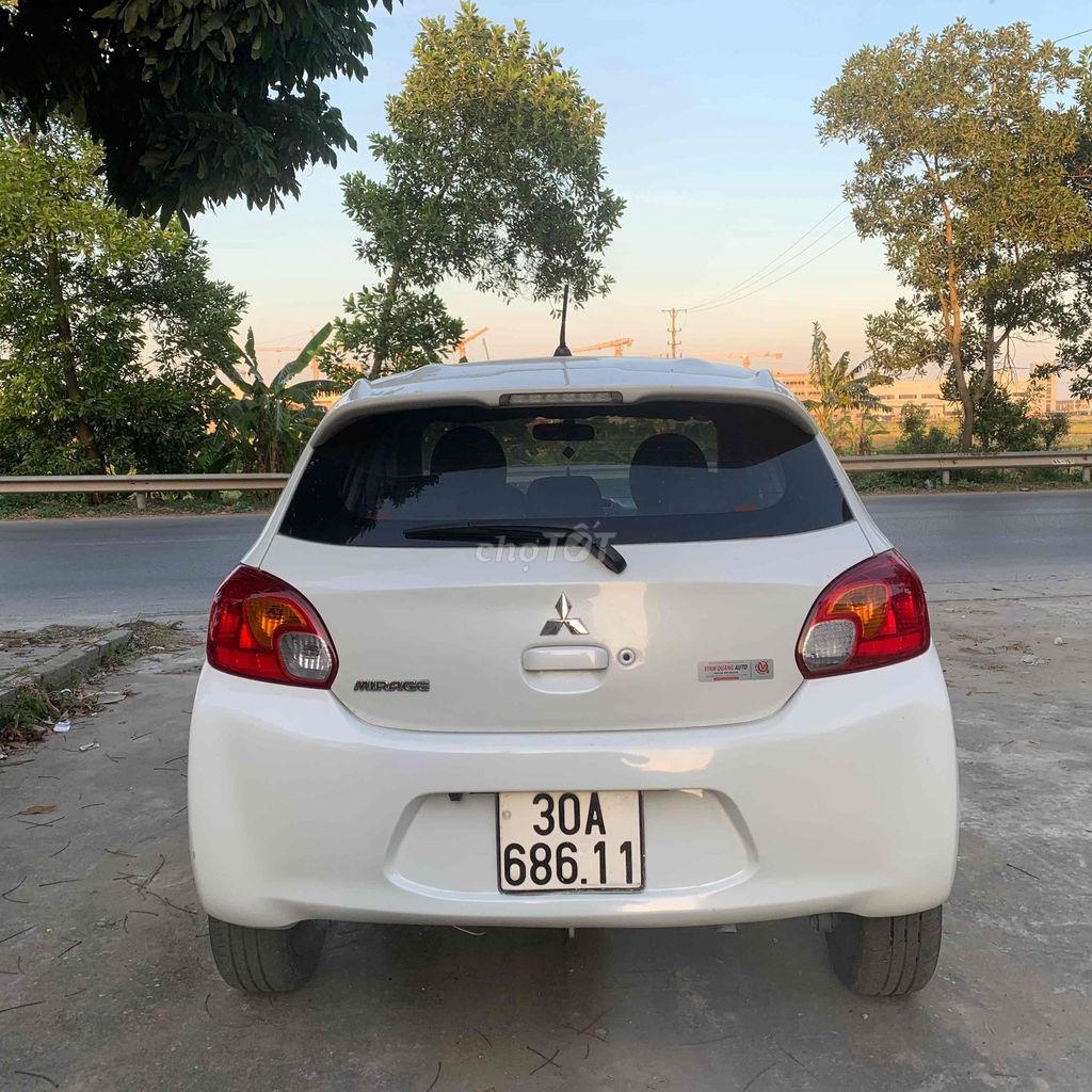 Mitsubishi Mirage 2015 1.2 AT - 62451 km. Mua bán Ô tô tại Huyện Thuận Thành Bắc Ninh được đăng bởi quý manh hình 3