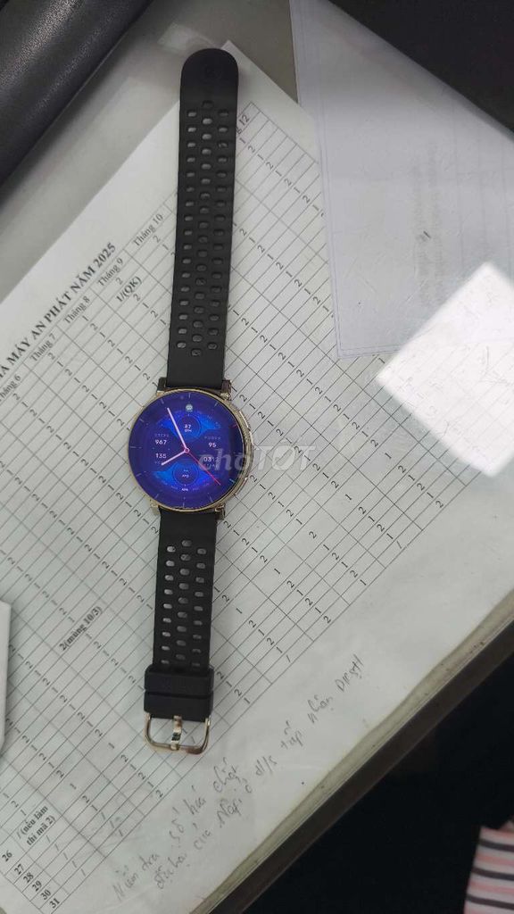Amazfit Active 3 Pre Đen. Mua bán Thiết bị đeo thông minh tại Thành phố Mỹ Tho Tiền Giang được đăng bởi phuc hình 1