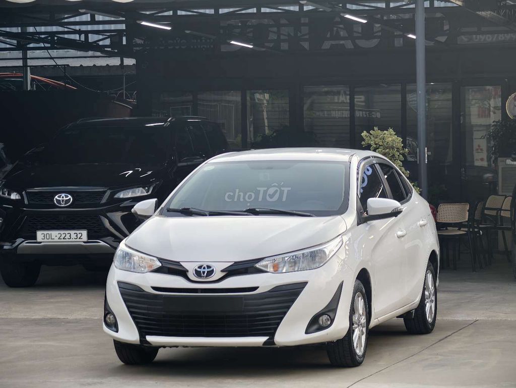 БЕЛЫЙ АВТОМАТИЧЕСКИЙ НОМЕР TOYOTA VIOS 2019