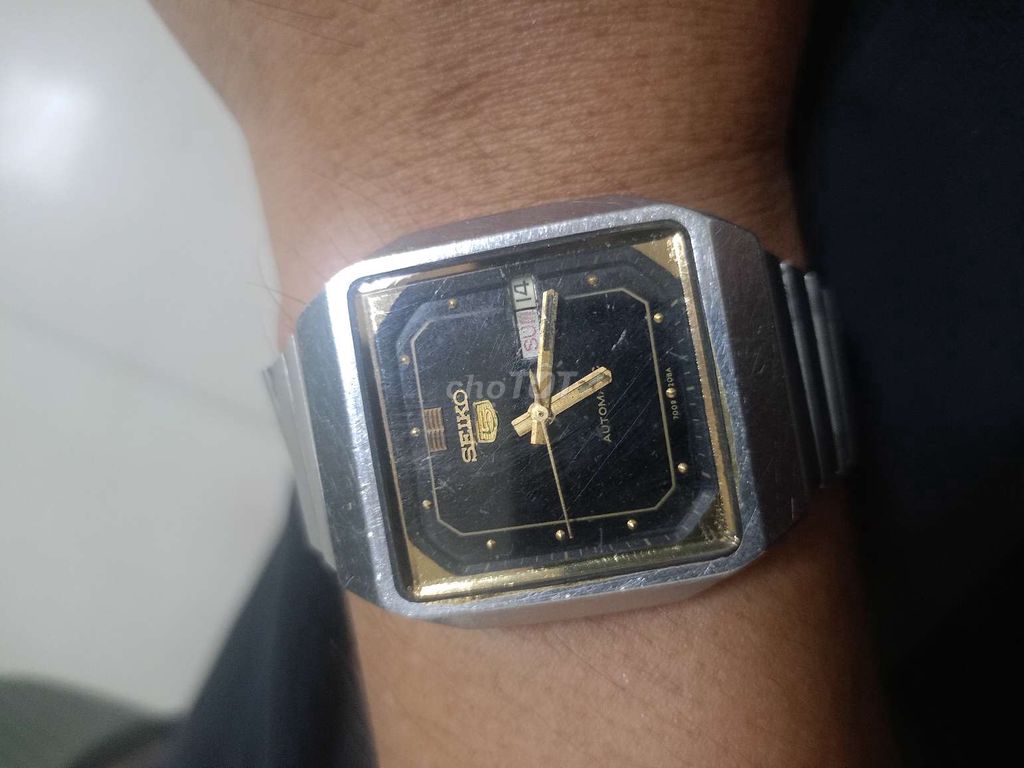 Đồng hồ Seiko Nam Automatic Đen. Mua bán Đồng hồ tại Huyện Thanh Trì Hà Nội được đăng bởi Nguyên Thắng hình 1