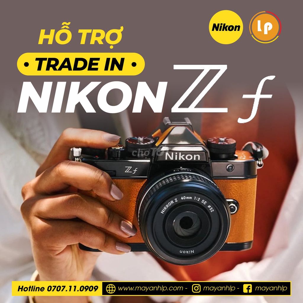 Máy ảnh Nikon ZF chính hãng (BH 2 năm)