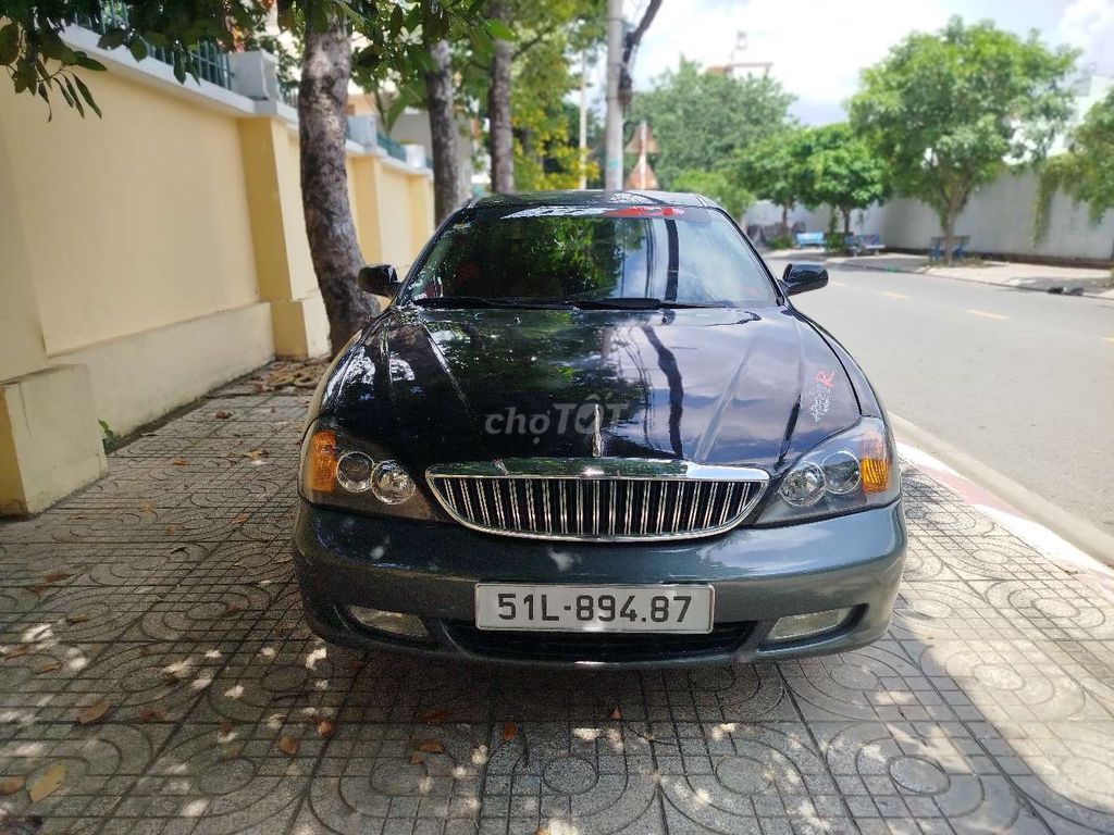 Daewoo Magnus 2004 черный автомат