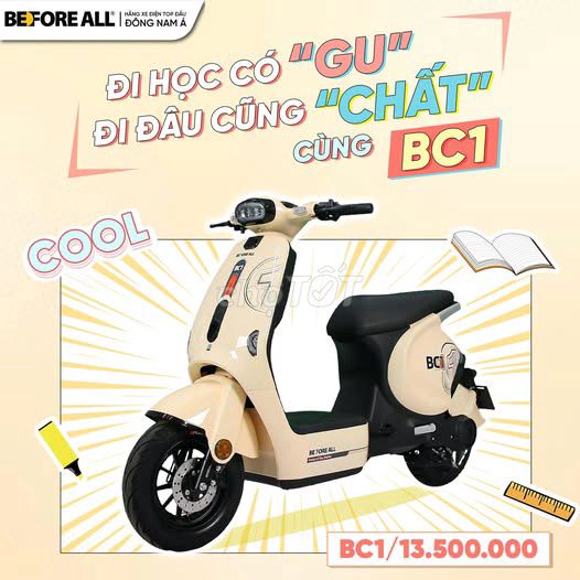 BC1 Xe 50cc KHÔNG CẦN BẰNG LÁI. Mua bán Xe máy tại Quận Bình Thạnh Tp Hồ Chí Minh được đăng bởi XEĐIỆNTRẢGÓP KHÁNH CHƯƠNG hình 5
