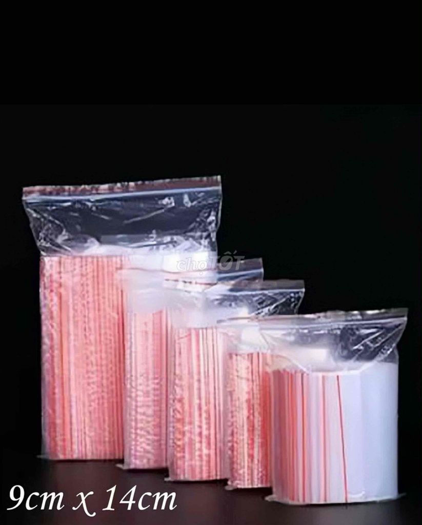 Túi zip nhựa trong suốt 9x14cm. Mua bán Nội thất, đồ gia dụng khác tại Huyện Bình Chánh Tp Hồ Chí Minh được đăng bởi Nguyễn Duy Quang hình 1