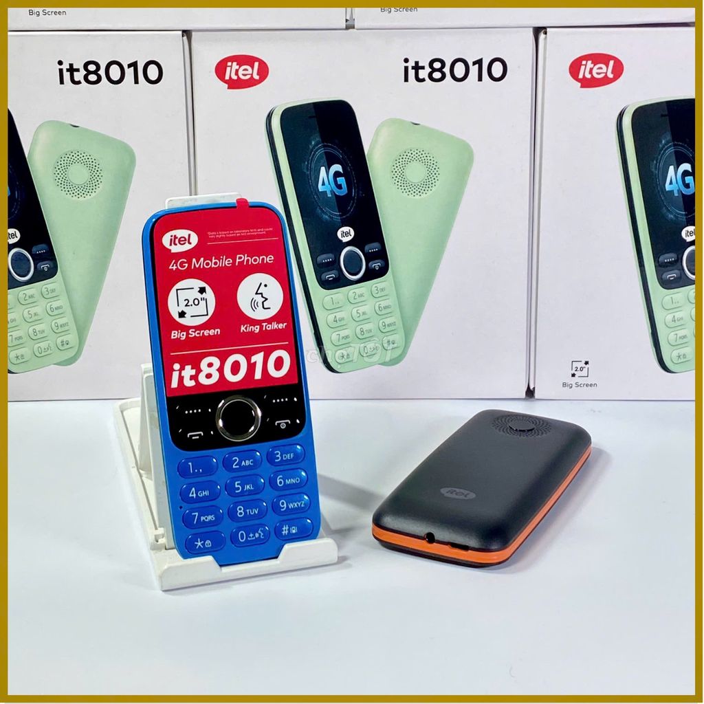 Điện thoại Itel 4G it8010 Fullbox (Hàng Công Ty). Mua bán Điện thoại tại Thành phố Thủ Đức Tp Hồ Chí Minh được đăng bởi T MOBILE SINCE2010 hình 1