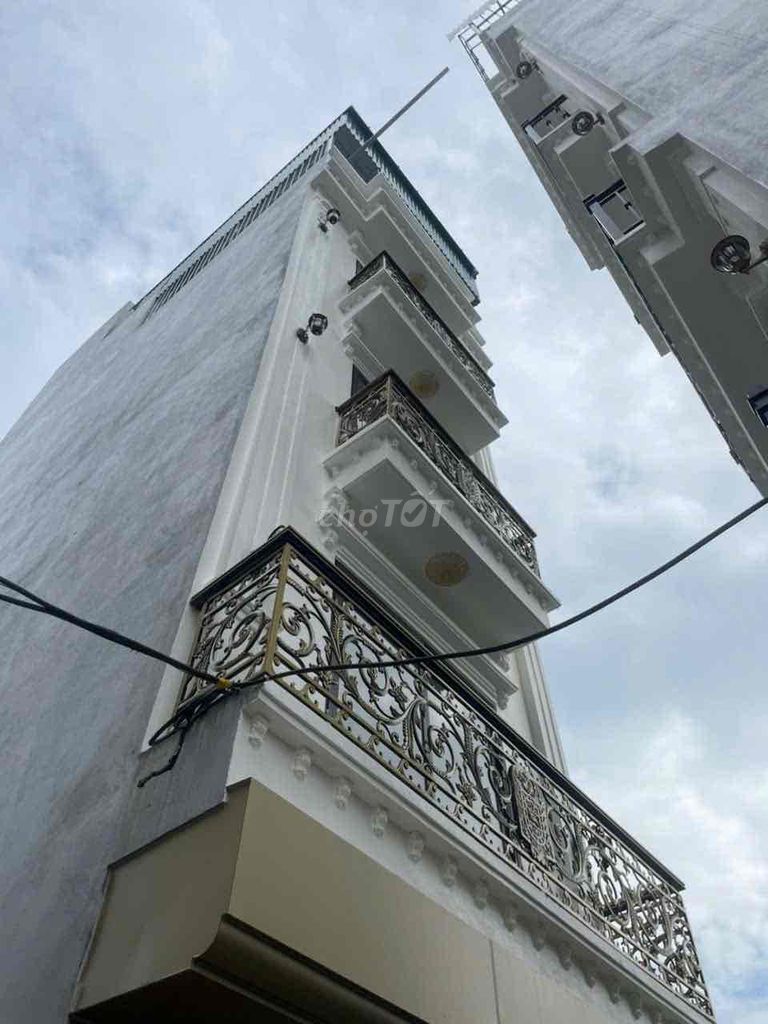 TÀI CHÍNH CHỈ NHỈNH 5 TỶ CÓ NGAY NHÀ 5 TẦNG THANG MÁY 450KG XÂY MỚI