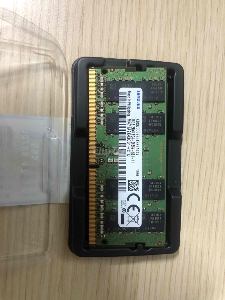 RAM laptop 16GB DDR4 + ssd 500gb. Mua bán Linh kiện (RAM, Card...) tại Quận Phú Nhuận Tp Hồ Chí Minh được đăng bởi Sang Pham hình 1