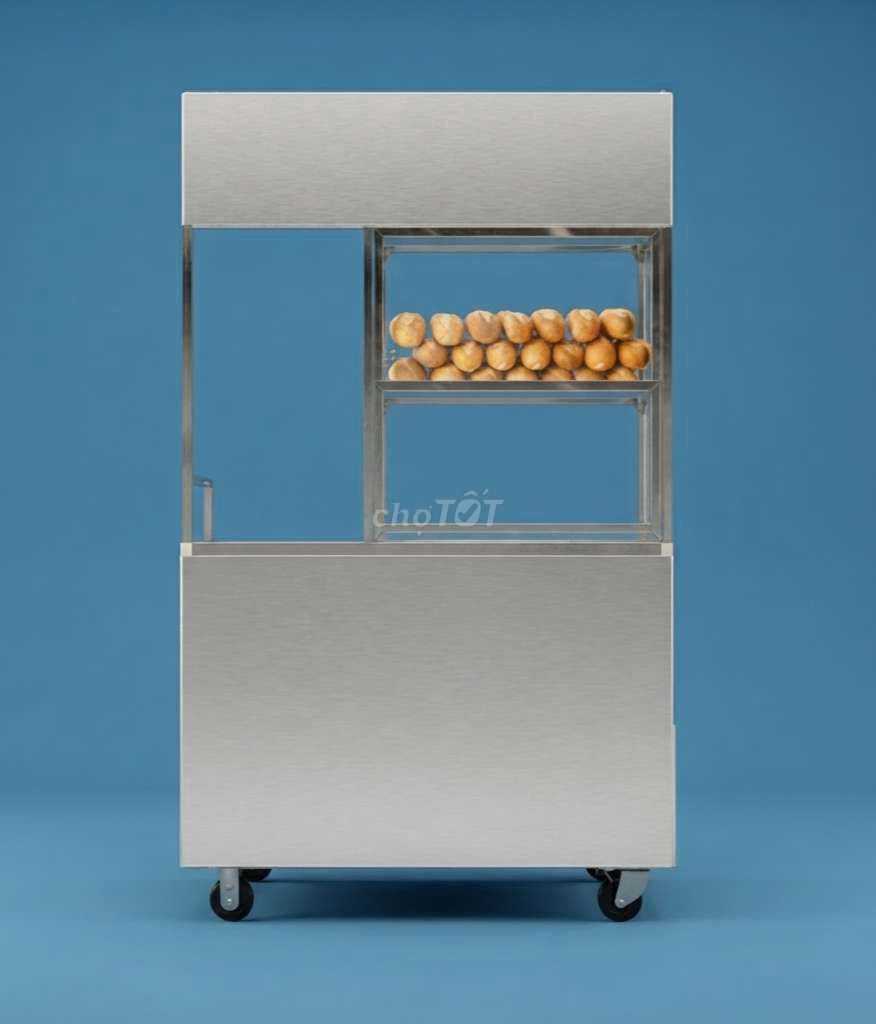 Xe bánh mì Inox cao cấp đã qua sử dụng. Mua bán Đồ chuyên dụng, Giống nuôi trồng tại Quận 7 Tp Hồ Chí Minh được đăng bởi Vinh hình 1