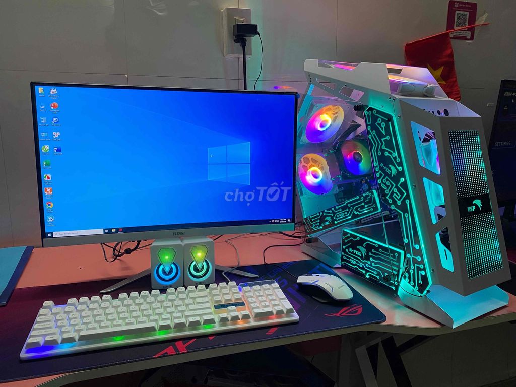 Full bộ I5 4570/ 8G/ 256G/ Màn 24in cong lướt 98%. Mua bán Máy tính để bàn tại Huyện Định Quán Đồng Nai được đăng bởi HC Computer hình 1